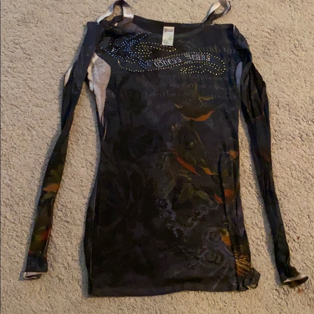 Guess off the shoulder top